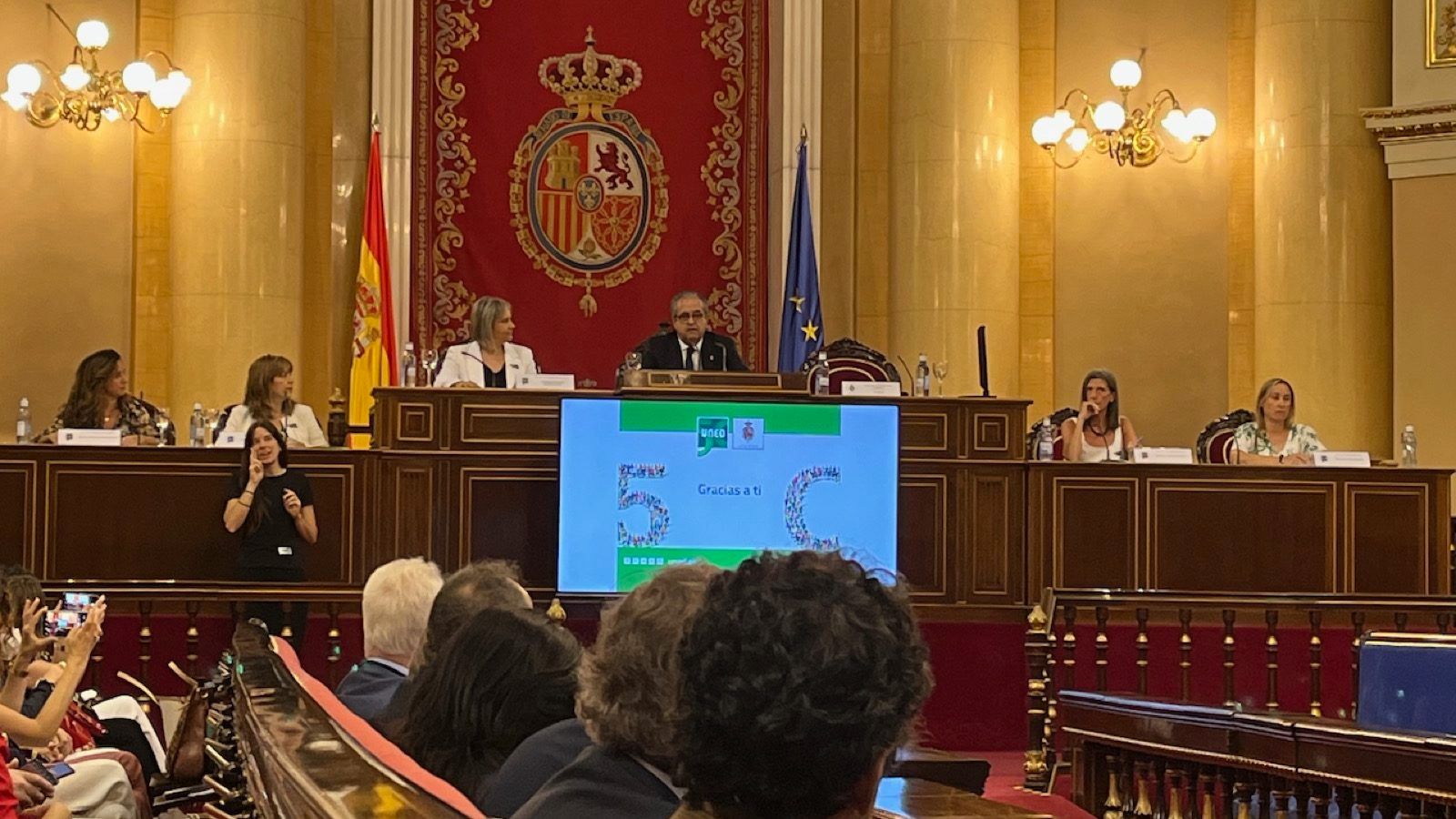 UNED 50: acto en el Senado